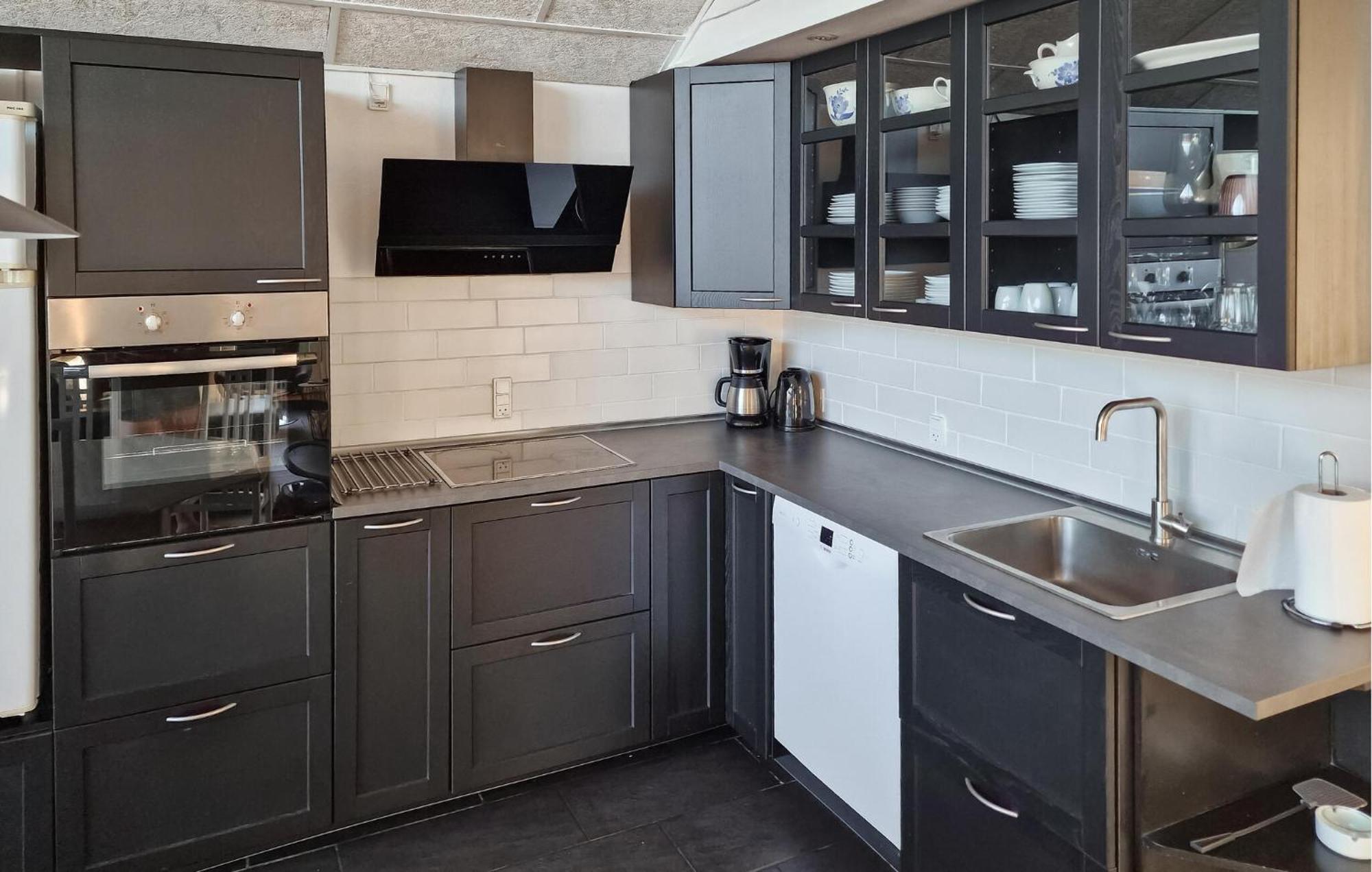 Beautiful Home In Borkop With Kitchen Bagian luar foto